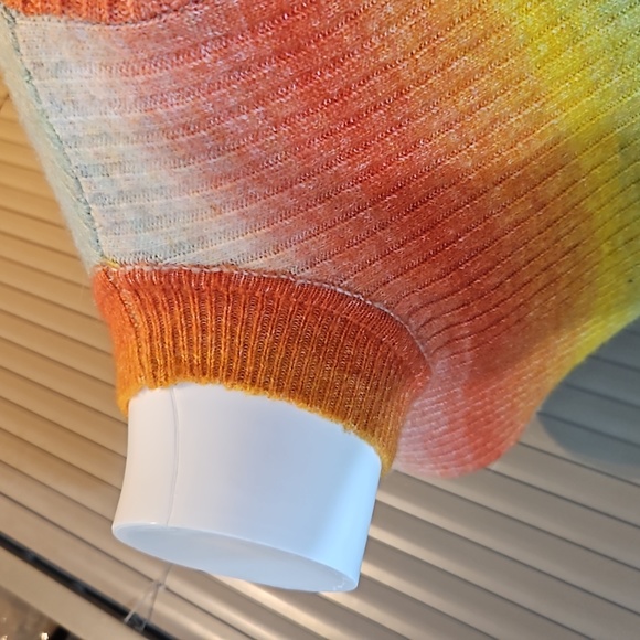 Bershka size S rainbow stripe stretch jumper very good carefully worn condition - Picture 11 of 16